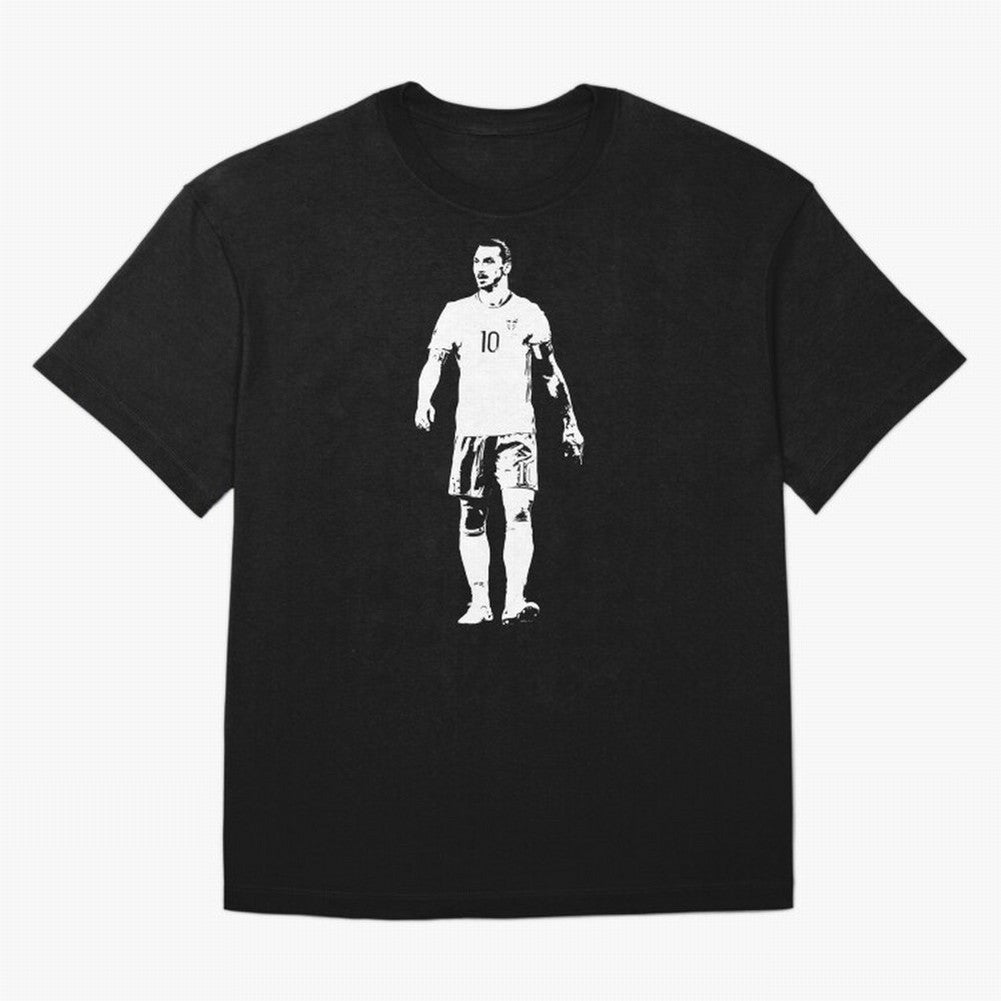 Zlatan-Ibra Oversized T-Shirt Carry FIFA World Cup 2026 Group Stage Highlighting Cristiano Ronaldo, Haaland and CR7, England, France and Netherlands Energy, Retro Football Energy, Iconic Rivalries, Trophy Chase Drama and Stadium Atmosphere; Made