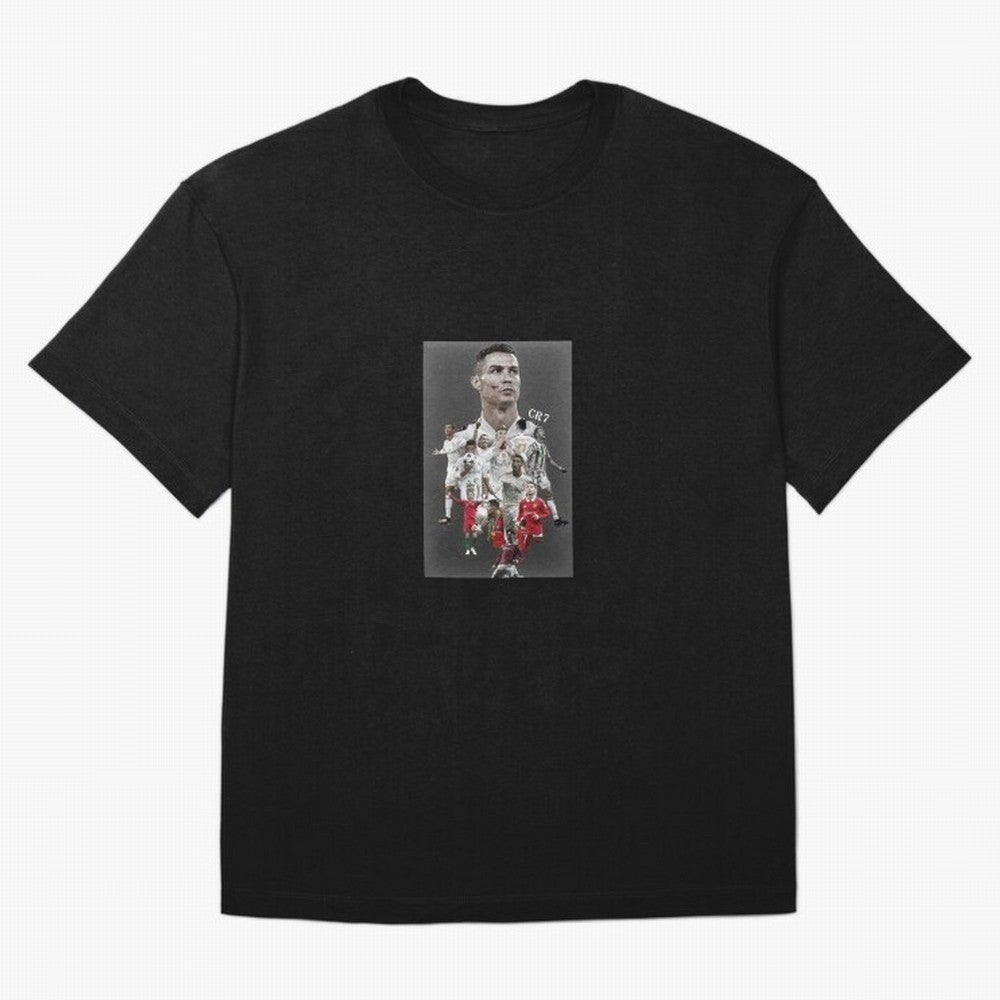 Cristiano Ronaldo Oversized T-Shirt Show Passion for the Stars of Match Day Hype around FIFA World Cup 2026 USA Canada Mexico, Messi, CR7 and Mbappe, England, France and Netherlands, Retro Football Energy, Iconic Rivalries, Trophy Chase Drama and