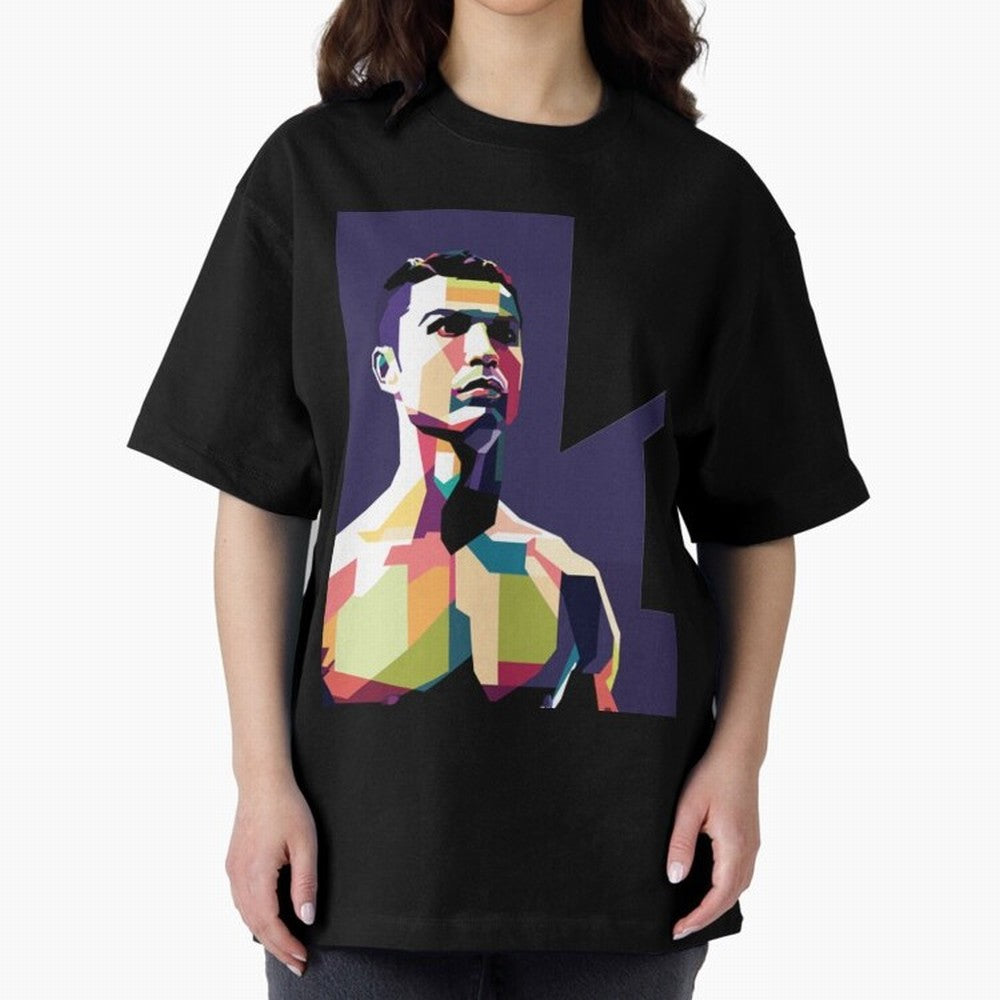 Ronaldo Cristiano Ronaldo Oversized T-Shirt Honor the Beautiful Game during the FIFA World Cup 2026 USA Canada Mexico Journey through CR7 and Messi Highlights, England, France and Netherlands Pride, Stadium Memories, Football Loyalty, International
