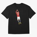 Cristiano Ronaldo Oversized T-Shirt Represent FIFA World Cup 2026 Group Stage Spirit, Centered on France and Portugal, Haaland, Football History, Final Match Energy, Crowd Noise and Once in a Lifetime Moments; Created for Match Day Parties, Soccer