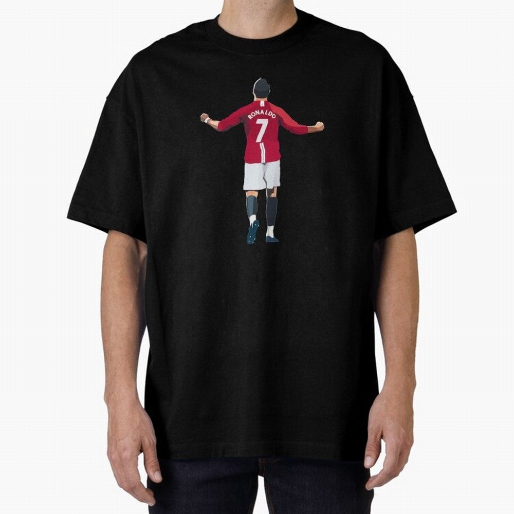 Legend Cristiano Ronaldo Oversized T-Shirt Celebrate Unforgettable Nights in the FIFA World Cup 2026 Journey through CR7 Highlights, France Pride, Retro Football Energy, Iconic Rivalries, Trophy Chase Drama and Stadium Atmosphere; Great for