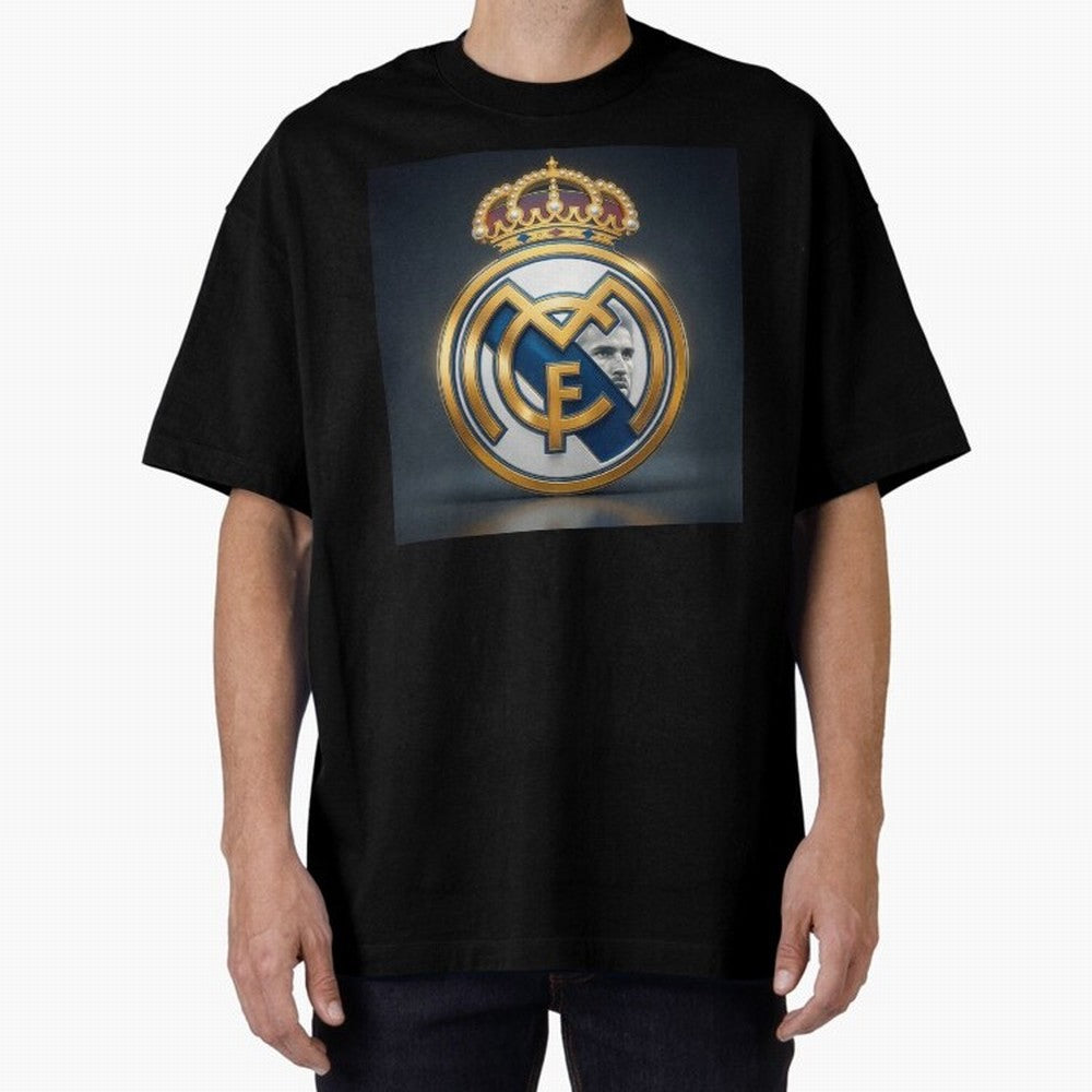 Figuras Madridistas Oversized T-Shirt Celebrate Unforgettable Nights in FIFA World Cup 2026 Group Stage Celebrating Haaland, Netherlands Energy, Football History, Final Match Energy, Crowd Noise and Once in a Lifetime Moments; Made for Collectors