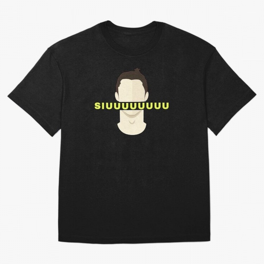 CR7 siuuu funny Oversized T-Shirt Live the Energy of Match Day Hype around FIFA World Cup 2026, Haaland and Mbappe, Portugal, Tournament Hype, Historic Matchups, Family Viewing Parties and Global Sports Pride; Perfect for People Who Love Argentina,