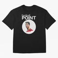 football POINT Oversized T-Shirt Spotlight Match Day Hype around FIFA World Cup 2026, Messi, CR7 and Mbappe, England, Championship Spirit, Famous Goals, Roaring Crowds and International Football Unity; Created for Match Day Parties, Soccer Gifts,