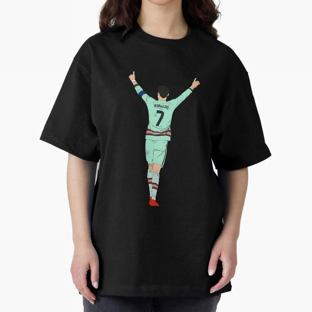 Cristiano Ronaldo Cristiano Ronaldo o Oversized T-Shirt Bring Supporter Culture to FIFA World Cup 2026 USA Canada Mexico Inspired by Haaland, Portugal Energy, Classic Soccer Heritage, Championship Pressure, Fan Loyalty and International Pride;