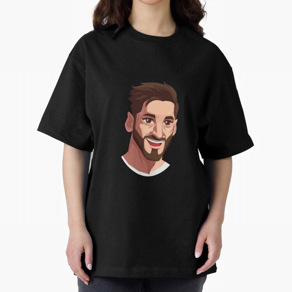 Cristiano Ronaldo Vetor Art Graphics Design Oversized T-Shirt Live the Energy of FIFA World Cup 2026 Group Stage Made for Haaland, Argentina and Brazil Energy, Stadium Memories, Football Loyalty, International Chants and Championship Tradition;