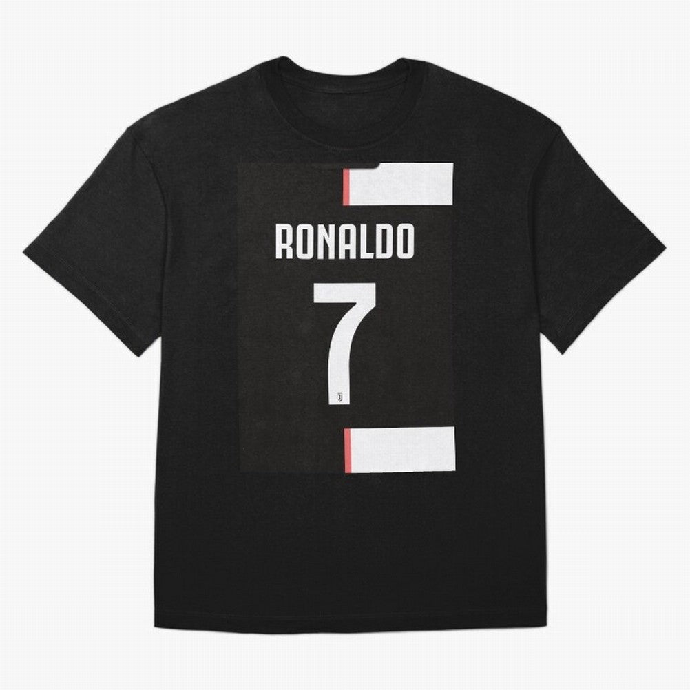 Ronaldo 7 Juventus 19-20 Retro Jersey Oversized T-Shirt Bring Home Match Day Hype around FIFA World Cup 2026, Mbappe, Argentina and Brazil, Stadium Chants, National Pride, Trophy Dreams and Unforgettable Football Memories; Built for Supporters