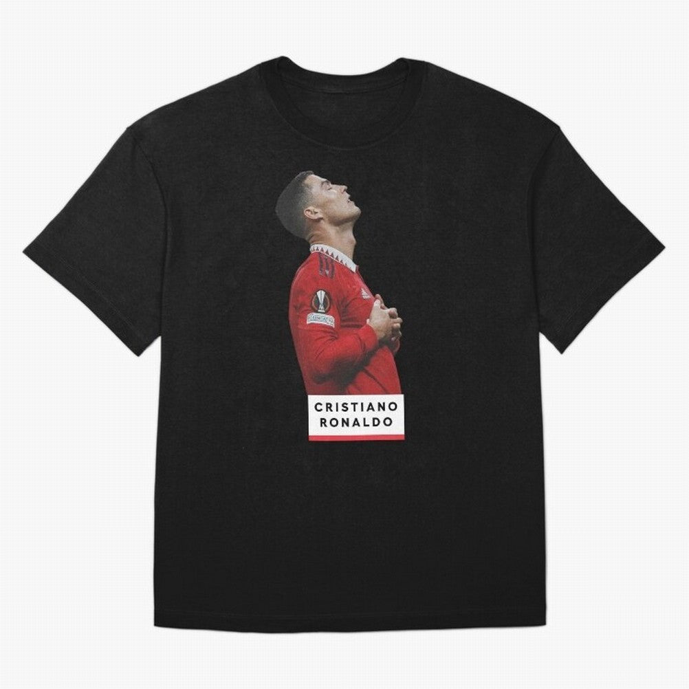 New Celebration Ronaldo Oversized T-Shirt Celebrate the Stars of FIFA World Cup 2026 USA Canada Mexico for Fans of Messi and Germany, Bringing Football Festival Excitement, Trophy Ambitions, Country Rivalries and Star Player Buzz; Ideal for
