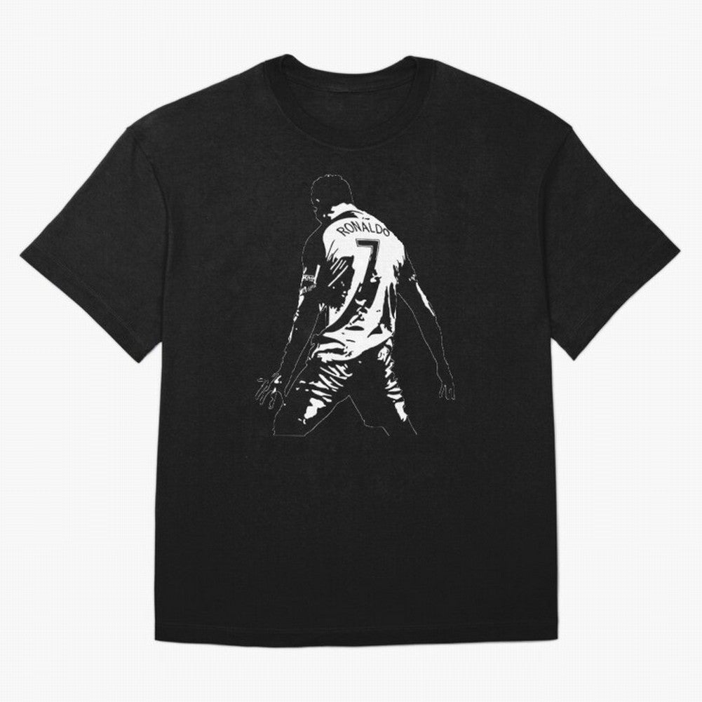 CRISTIANO RONALDO Oversized T-Shirt Cheer for the FIFA World Cup 2026 Group Stage Journey through Haaland and Mbappe Highlights, England Pride, Global Supporter Spirit, Legendary Goals, National Colors and Tournament Celebration; Perfect for Fans,