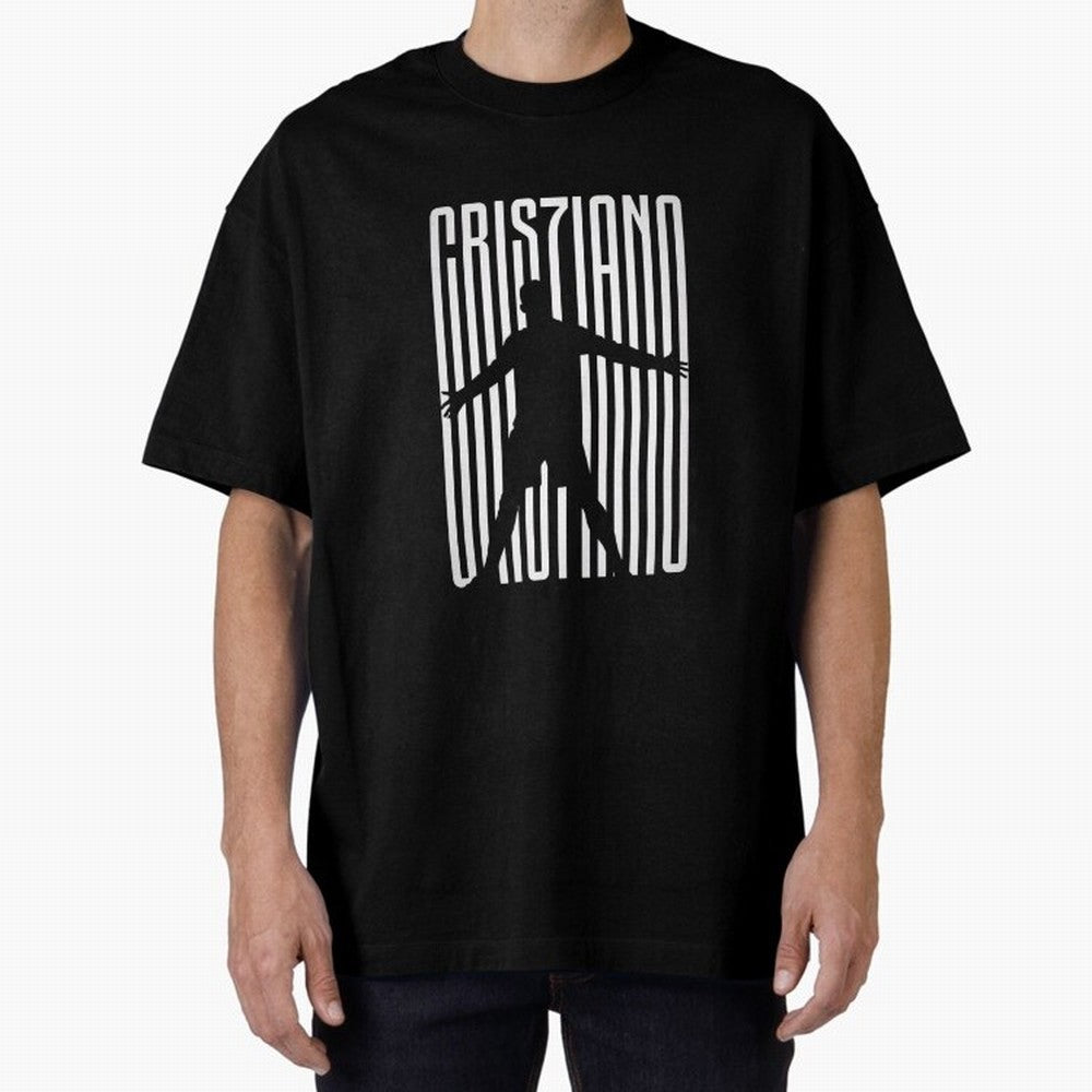 Cristiano Ronaldo designs Oversized T-Shirt Live the Energy of Global Football Passion for FIFA World Cup 2026 USA Canada Mexico, Built around CR7, Germany, Champion Mindset, Group Stage Buzz, Knockout Tension and Passionate Fan Culture; Great for