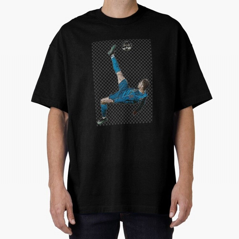 cristiano ronaldo Oversized T-Shirt Feel the Roar of Match Day Hype around FIFA World Cup 2026 USA Canada Mexico, Messi, Brazil, Portugal and Argentina, Game Day Rituals, Football Legends, Country Pride and the Road to the Final; Ideal for