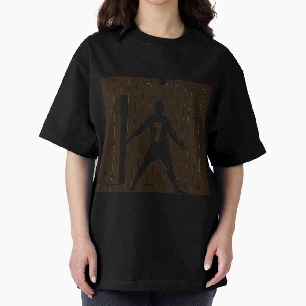 CR7 Ronaldo Oversized T-Shirt Mark FIFA World Cup 2026 Group Stage Spirit, Connected to Brazil, Portugal and Argentina, Mbappe and Neymar, Classic Soccer Heritage, Championship Pressure, Fan Loyalty and International Pride; Made for Die Hard