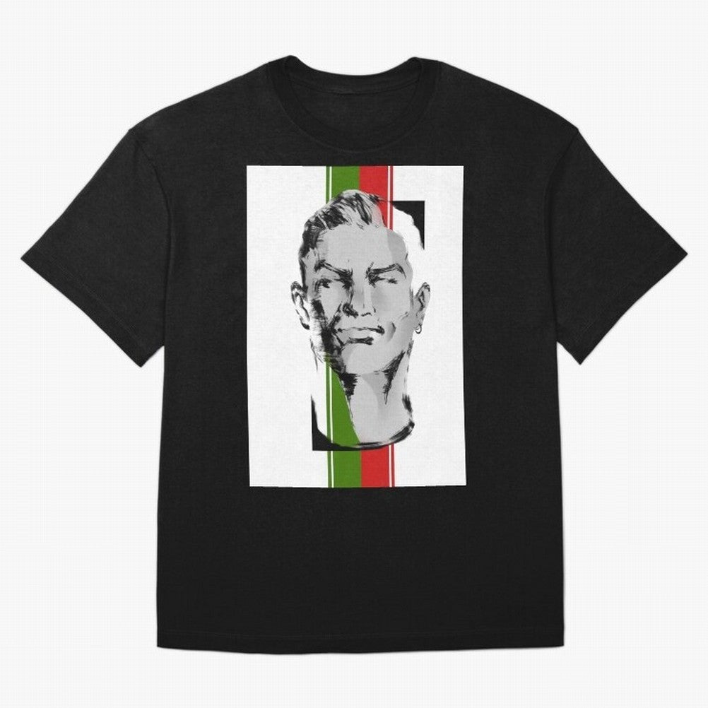 Cristiano Oversized T-Shirt Bring Retro Soccer Energy to Match Day Hype around FIFA World Cup 2026 USA Canada Mexico, Mbappe, France, Sports Nostalgia, International Competition, Famous Players and Unforgettable Victories; Created for Match Day