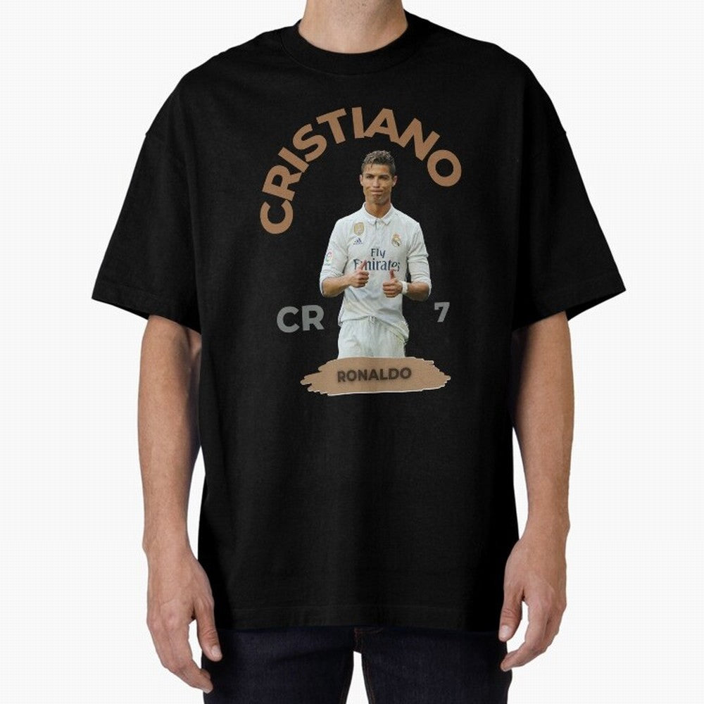 Essential Cristiano Ronaldo Siuuu Oversized T-Shirt Celebrate National Team Dreams in FIFA World Cup 2026 Group Stage Connected to Messi, France and Portugal Energy, Stadium Chants, National Pride, Trophy Dreams and Unforgettable Football Memories;
