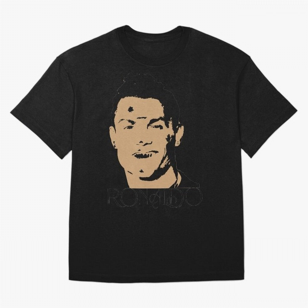 Portugal Football Captain Cristiano Ronaldo Vector Illustration Oversized T-Shirt Share the Excitement of FIFA World Cup 2026 USA Canada Mexico Spirit, Featuring Argentina, Cristiano Ronaldo, Fan Favorite Moments, National Team Passion, Big Match