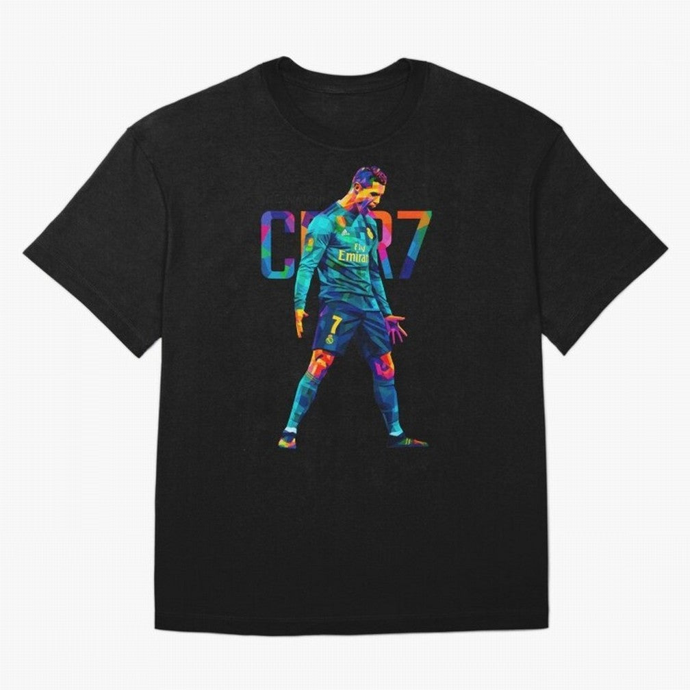 Ronaldo Cr7 Wpap Art Oversized T-Shirt Celebrate Fan Favorites in Match Day Hype around FIFA World Cup 2026 USA Canada Mexico, Neymar, Haaland and Cristiano Ronaldo, Portugal, Spain and Germany, Worldwide Fan Energy, Dramatic Goals, Stadium Lights