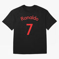 Ronaldo Manchester United Oversized T-Shirt Bring a Champion Mindset to Match Day Hype around FIFA World Cup 2026, Haaland, Brazil, Portugal and Argentina, Match Day Excitement, Supporter Culture, Golden Goals and Global Football Passion; Great for