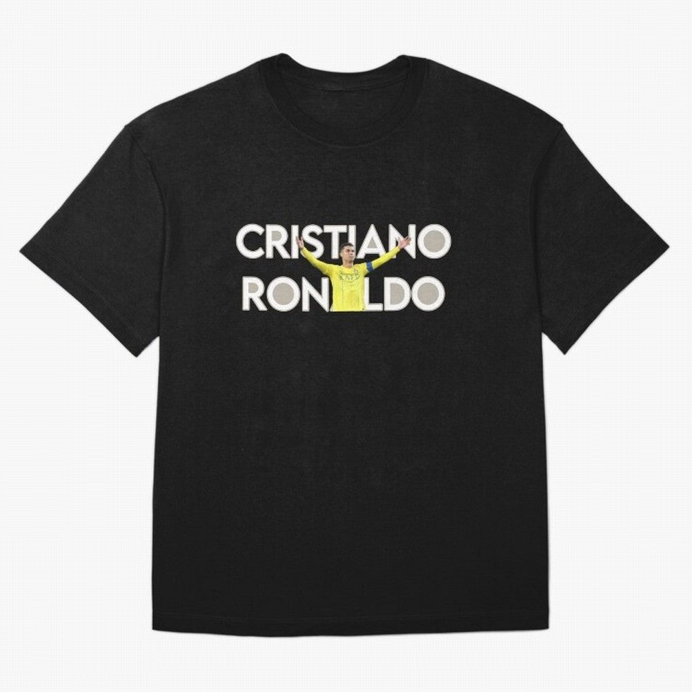 Cristiano Ronaldo Oversized T-Shirt Celebrate Fan Culture around FIFA World Cup 2026 Group Stage Connected to Mbappe, France and Portugal Energy, Global Supporter Spirit, Legendary Goals, National Colors and Tournament Celebration; Perfect for