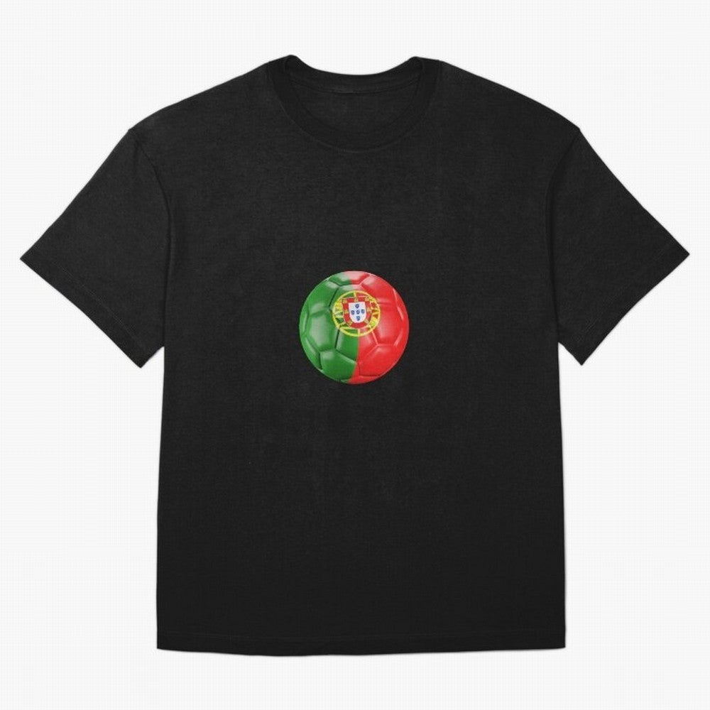 Portugal Oversized T-Shirt Show Your Love for the FIFA World Cup 2026 USA Canada Mexico Journey through Messi and Cristiano Ronaldo Highlights, England, France and Netherlands Pride, Tournament Hype, Historic Matchups, Family Viewing Parties and