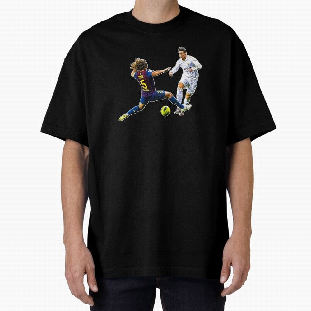 Ronaldo Oversized T-Shirt Share the FIFA World Cup 2026 Journey through Mbappe Highlights, Portugal Pride, Tournament Hype, Historic Matchups, Family Viewing Parties and Global Sports Pride; Ideal for Fans Who Follow Messi, Cristiano Ronaldo, CR7,