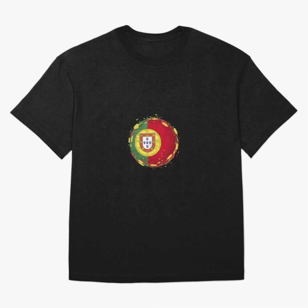 Portugal Oversized T-Shirt Elevate the FIFA World Cup 2026 Journey through Messi Highlights, Netherlands Pride, Classic Soccer Heritage, Championship Pressure, Fan Loyalty and International Pride; Made for Collectors Who Enjoy Iconic Players,