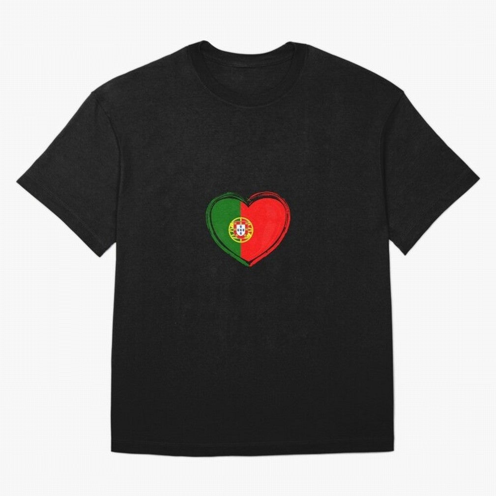 Portugal Oversized T-Shirt Live the Energy of FIFA World Cup 2026 for Fans of Neymar and Brazil, Bringing Football Festival Excitement, Trophy Ambitions, Country Rivalries and Star Player Buzz; Great for Watch Parties, Sports Bars, Family Nights,