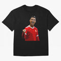 Cristiano Ronaldo Oversized T-Shirt Upgrade FIFA World Cup 2026 Celebrating Neymar, France Energy, Game Day Rituals, Football Legends, Country Pride and the Road to the Final; Made for Collectors Who Enjoy Iconic Players, Country Pride, Vintage