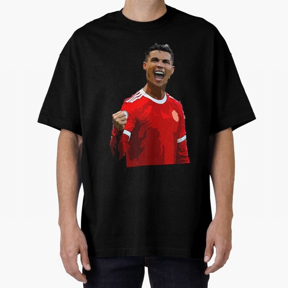 Cristiano Ronaldo Oversized T-Shirt Upgrade FIFA World Cup 2026 Celebrating Neymar, France Energy, Game Day Rituals, Football Legends, Country Pride and the Road to the Final; Made for Collectors Who Enjoy Iconic Players, Country Pride, Vintage
