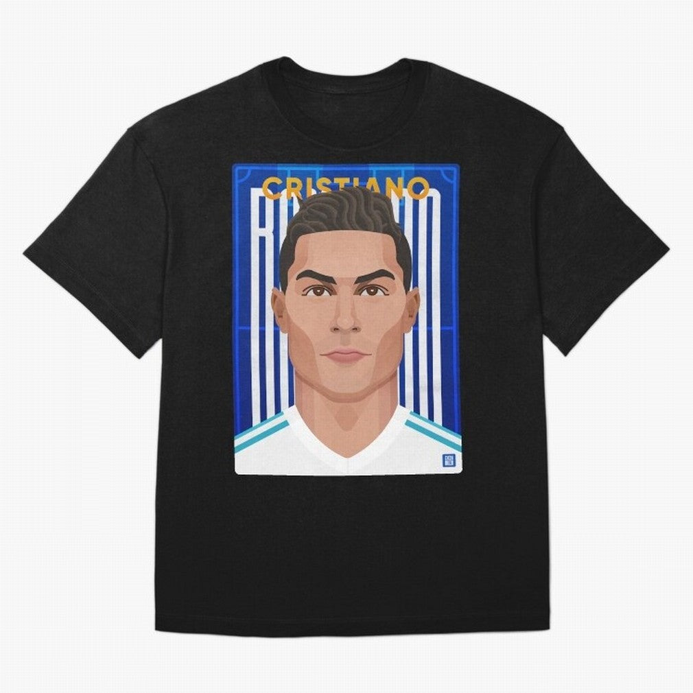 Cristiano Ronaldo (RM) | The Commander Oversized T-Shirt Cheer for FIFA World Cup 2026 USA Canada Mexico Highlighting Cristiano Ronaldo, Haaland and CR7, England and Germany Energy, Game Day Rituals, Football Legends, Country Pride and the Road to