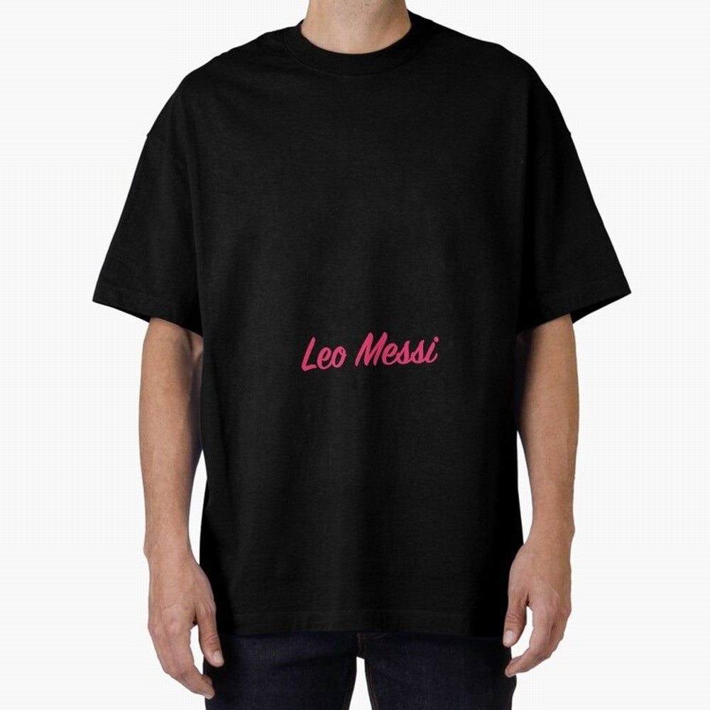 Leo Messi The The Goat Oversized T-Shirt Relive the FIFA World Cup 2026 Journey through Haaland and Mbappe Highlights, England Pride, Retro Football Energy, Iconic Rivalries, Trophy Chase Drama and Stadium Atmosphere; Made for Collectors Who Enjoy