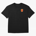 Manchester United Classic Shield Oversized T-Shirt Celebrate the Stars of Global Football Passion for FIFA World Cup 2026 USA Canada Mexico, Inspired by Haaland, Spain, Vintage Soccer Flavor, Modern Football Stars, National Flags and Final Night