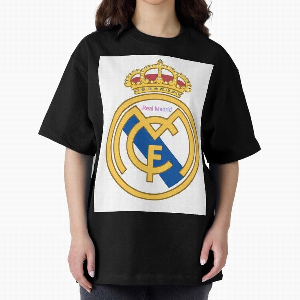 Real Madrid Gold Oversized T-Shirt Treasure the FIFA World Cup 2026 Group Stage Journey through Neymar Highlights, Brazil Pride, Sports Nostalgia, International Competition, Famous Players and Unforgettable Victories; Great for Supporters Who Love