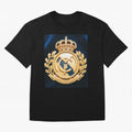 Madrid Honor y Gloria Oversized T-Shirt Celebrate the Stars of Global Football Passion for FIFA World Cup 2026 Group Stage, Driven by CR7 and Messi, Germany, Soccer Culture, Superstar Moments, National Team Dreams and Competitive Fire; Great for
