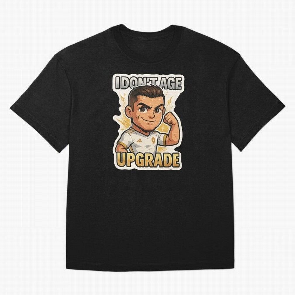 I Dont Age Upgrade Oversized T-Shirt Carry National Pride through FIFA World Cup 2026 Group Stage Highlighting Haaland, Brazil Energy, Supporter Pride, Iconic Celebrations, Legendary Names and Global Match Day Energy; Perfect for Fans, Collectors,