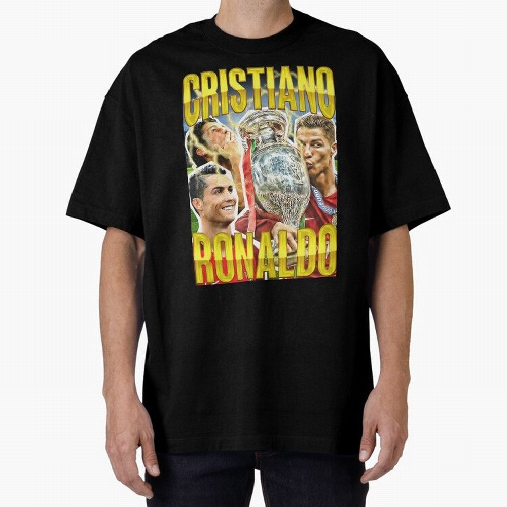 Cristiano Ronaldo Cr7 Siuuu El Bicho Oversized T-Shirt Showcase FIFA World Cup 2026 USA Canada Mexico Spirit, Connected to England, Mbappe and Neymar, Stadium Memories, Football Loyalty, International Chants and Championship Tradition; Ideal for
