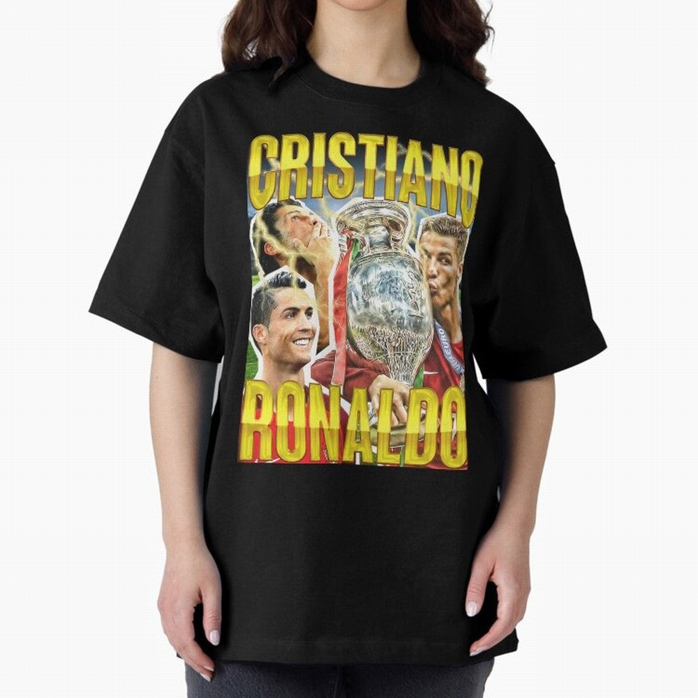 Cristiano Ronaldo Cr7 Siuuu El Bicho Oversized T-Shirt Showcase FIFA World Cup 2026 USA Canada Mexico Spirit, Connected to England, Mbappe and Neymar, Stadium Memories, Football Loyalty, International Chants and Championship Tradition; Ideal for
