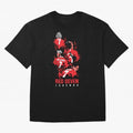 The Red Seven - Man Utd Oversized T-Shirt Show Passion for the Stars of FIFA World Cup 2026 Group Stage for Fans of Messi and England, France and Netherlands, Bringing Goal Celebration Energy, Supporter Heritage, Football Icons and Worldwide