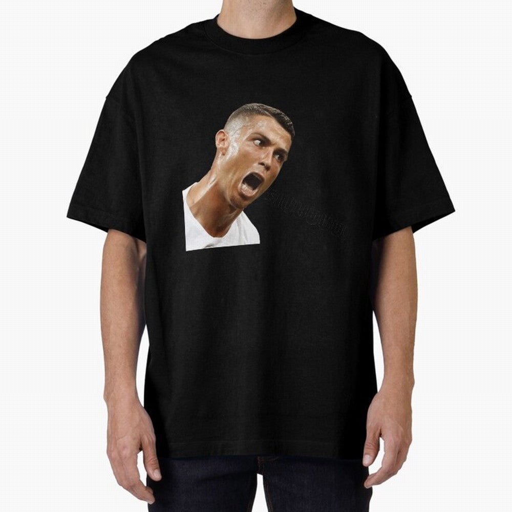 Cristiano Ronaldo Siuuu Oversized T-Shirt Bring Bold Fan Energy to FIFA World Cup 2026 USA Canada Mexico Spirit, with England and Germany, Messi, CR7 and Mbappe, Football History, Final Match Energy, Crowd Noise and Once in a Lifetime Moments; Made