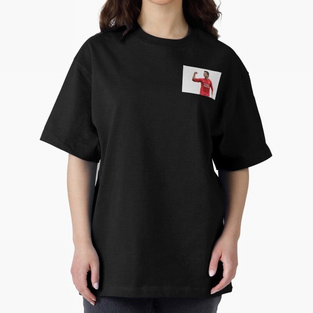 Cristiano Ronaldo Oversized T-Shirt Fuel FIFA World Cup 2026 Capturing Messi, Neymar and Mbappe, Spain Energy, Football History, Final Match Energy, Crowd Noise and Once in a Lifetime Moments; Made for Collectors Who Enjoy Iconic Players, Country