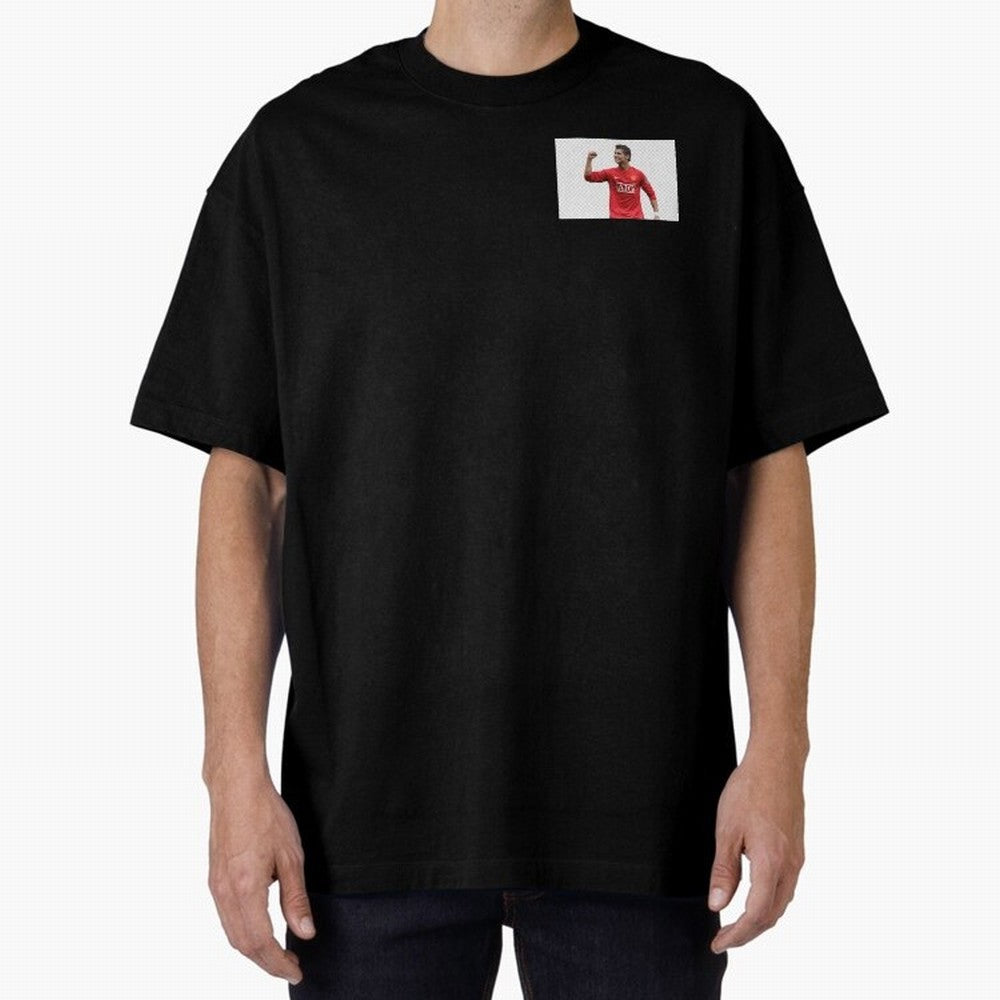Cristiano Ronaldo Oversized T-Shirt Fuel FIFA World Cup 2026 Capturing Messi, Neymar and Mbappe, Spain Energy, Football History, Final Match Energy, Crowd Noise and Once in a Lifetime Moments; Made for Collectors Who Enjoy Iconic Players, Country