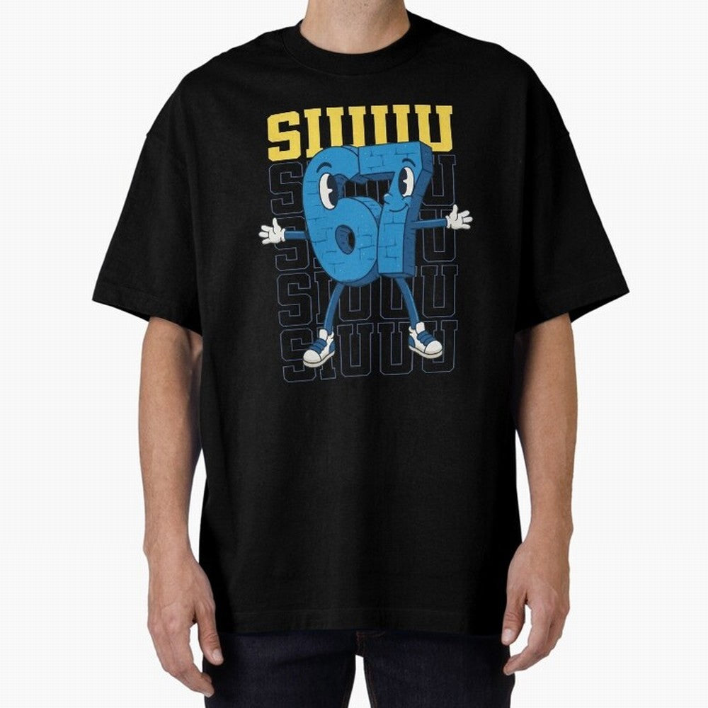 Funny Siuuu 67 Six Seven Soccer Shirt Oversized T-Shirt Spotlight FIFA World Cup 2026 Group Stage Spirit, Centered on England, Mbappe, Global Supporter Spirit, Legendary Goals, National Colors and Tournament Celebration; Perfect for People Who Love
