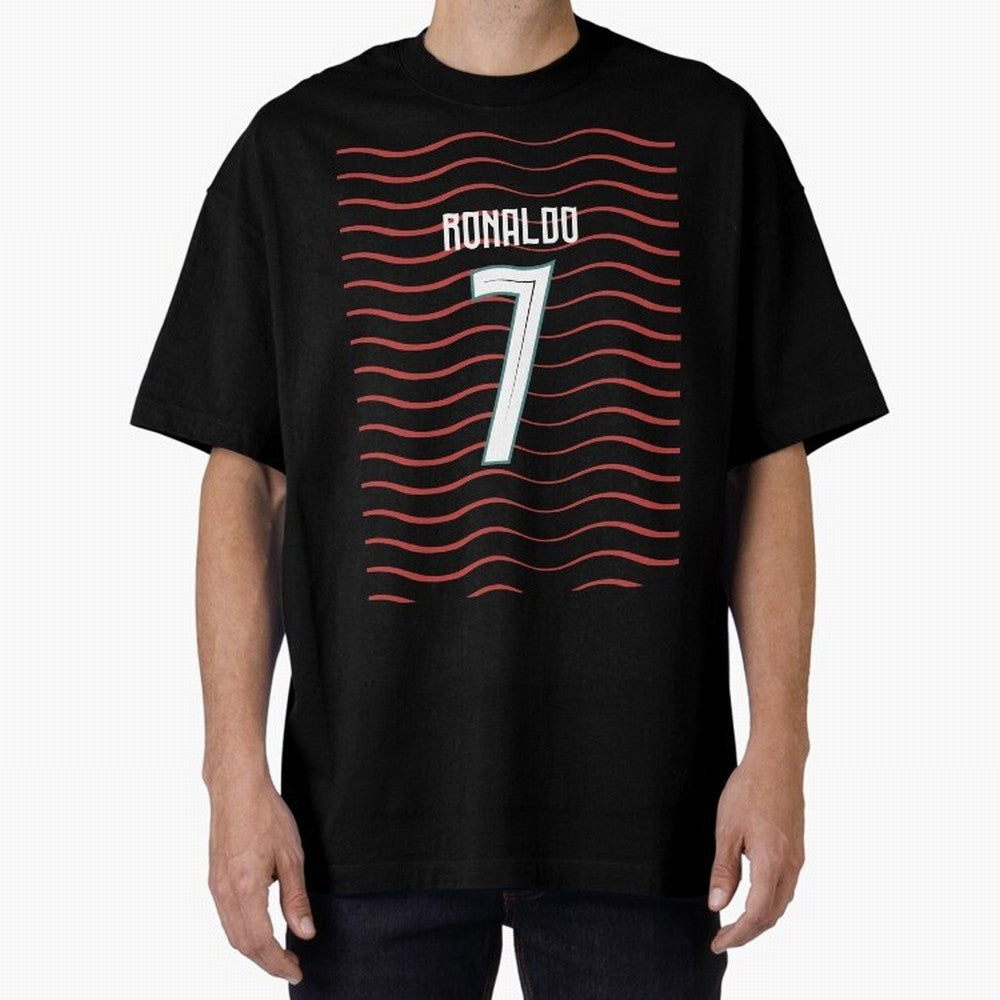 Cristiano Ronaldo Portugal Jersey 2026 World cup Oversized T-Shirt Celebrate Football Heritage in FIFA World Cup 2026 for Fans of Messi and Cristiano Ronaldo and Argentina, Bringing Football History, Final Match Energy, Crowd Noise and Once in a