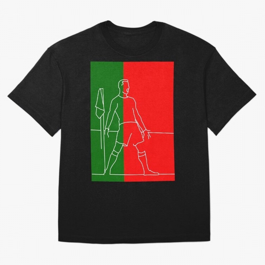 Siuuu! (color) Oversized T-Shirt Celebrate Football Dreams Across FIFA World Cup 2026 Group Stage for Fans of Cristiano Ronaldo, Haaland and CR7 and Portugal, Spain and Germany, Bringing Goal Celebration Energy, Supporter Heritage, Football Icons