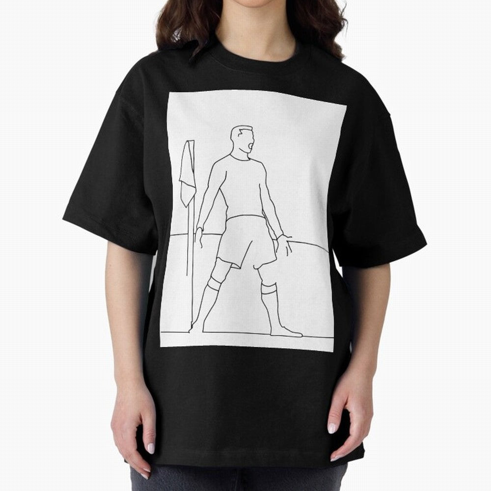 Siuuu! Oversized T-Shirt Bring Home FIFA World Cup 2026 USA Canada Mexico Made for Cristiano Ronaldo, England Energy, Soccer Culture, Superstar Moments, National Team Dreams and Competitive Fire; Great for Supporters Who Love Legendary Players,