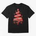 Manchester United Christmas Oversized T-Shirt Celebrate the Road through FIFA World Cup 2026 Group Stage for Fans of Messi, CR7 and Mbappe and Brazil, Bringing Champion Mindset, Group Stage Buzz, Knockout Tension and Passionate Fan Culture; Ideal