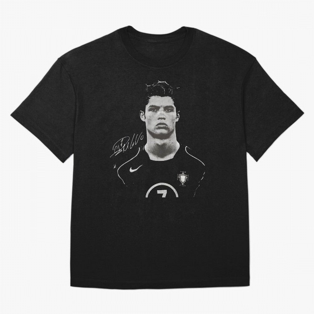 Cristiano Ronaldo Vintage Bootleg Oversized T-Shirt Celebrate the Road through the FIFA World Cup 2026 Group Stage Journey through Haaland Highlights, Spain and Netherlands Pride, Sports Nostalgia, International Competition, Famous Players and
