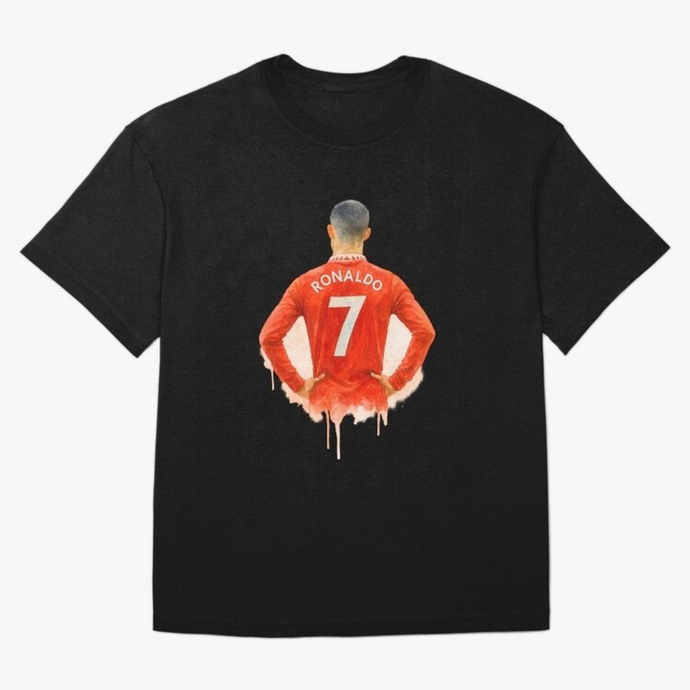 CR7 Cristiano Ronaldo potrait art a powerful moment artwork Oversized T-Shirt Create the FIFA World Cup 2026 Group Stage Journey through Neymar Highlights, Germany Pride, Supporter Pride, Iconic Celebrations, Legendary Names and Global Match Day