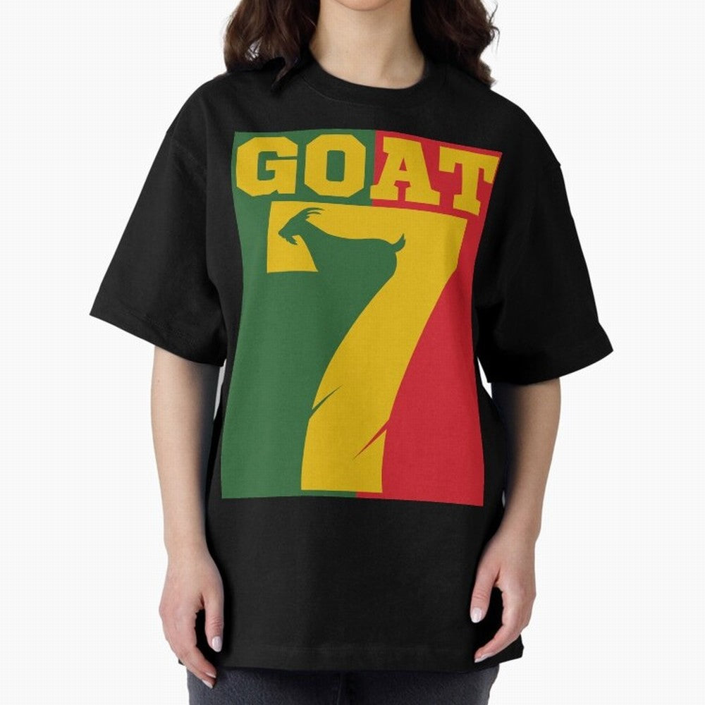 World Cup 2026 The Goat CR 7 Portugal Oversized T-Shirt Join Supporters Worldwide for Global Football Passion for FIFA World Cup 2026 USA Canada Mexico, Driven by Haaland and Mbappe, England and Germany, Stadium Chants, National Pride, Trophy