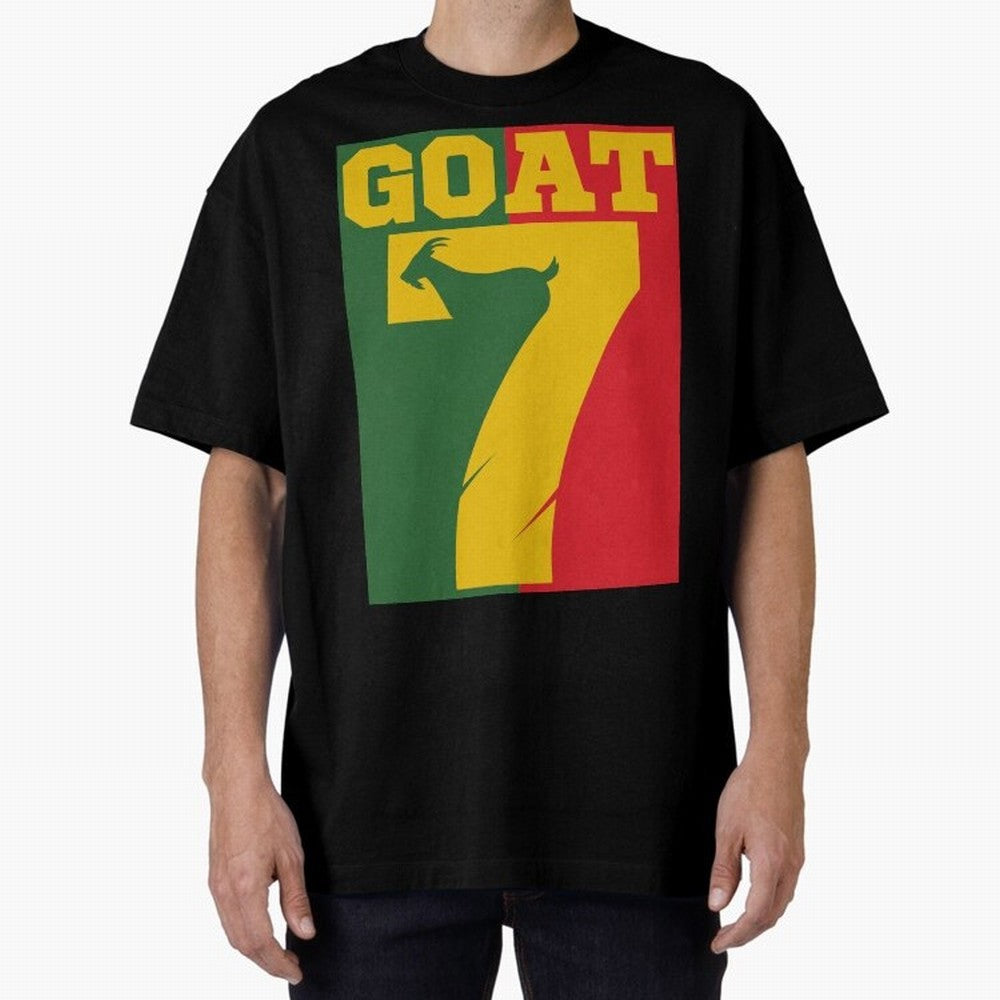 World Cup 2026 The Goat CR 7 Portugal Oversized T-Shirt Join Supporters Worldwide for Global Football Passion for FIFA World Cup 2026 USA Canada Mexico, Driven by Haaland and Mbappe, England and Germany, Stadium Chants, National Pride, Trophy