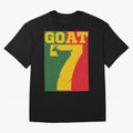 World Cup 2026 The Goat CR 7 Portugal Oversized T-Shirt Join Supporters Worldwide for Global Football Passion for FIFA World Cup 2026 USA Canada Mexico, Driven by Haaland and Mbappe, England and Germany, Stadium Chants, National Pride, Trophy